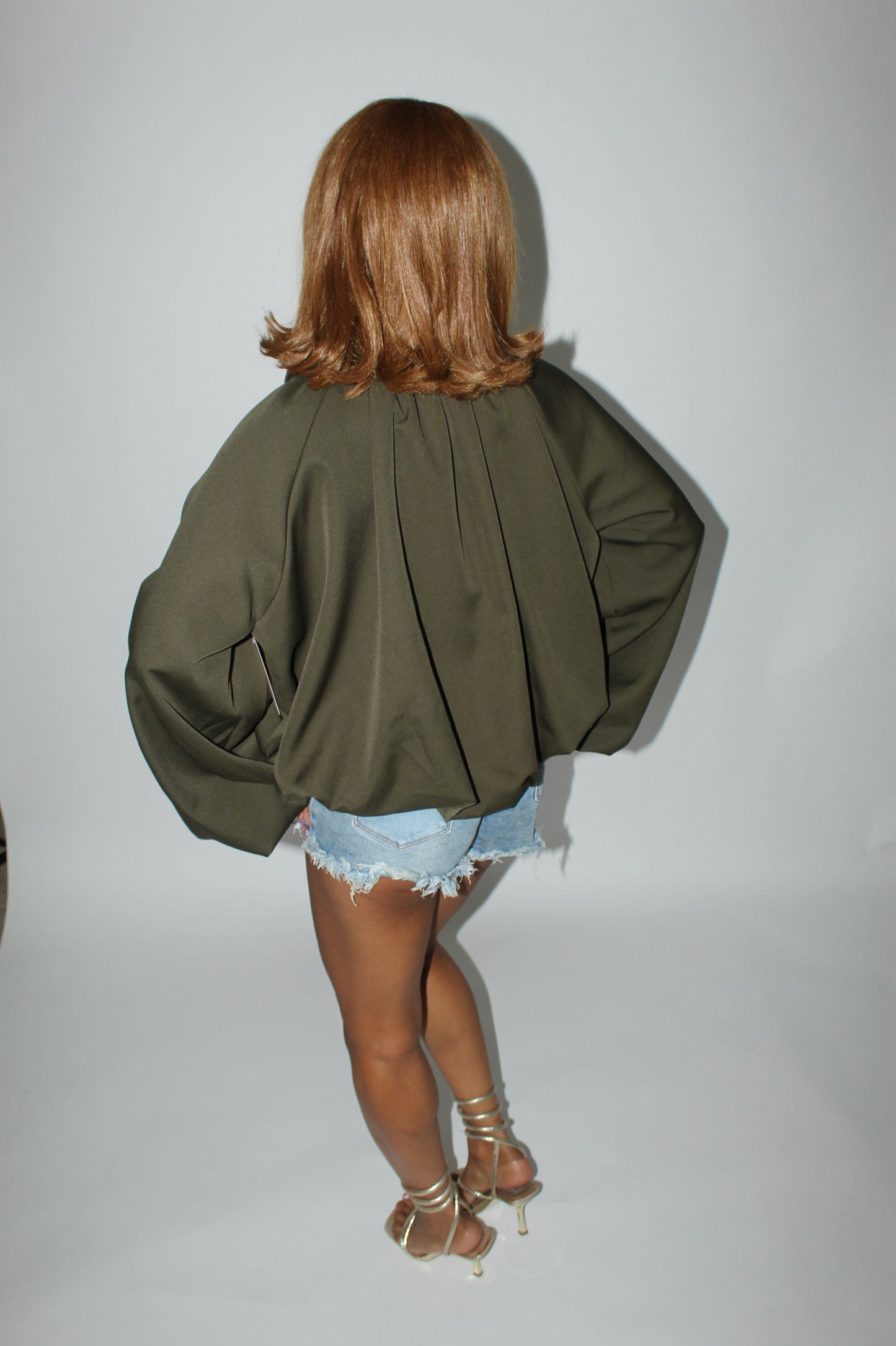 MAISON BOMBER JACKET OLIVE
