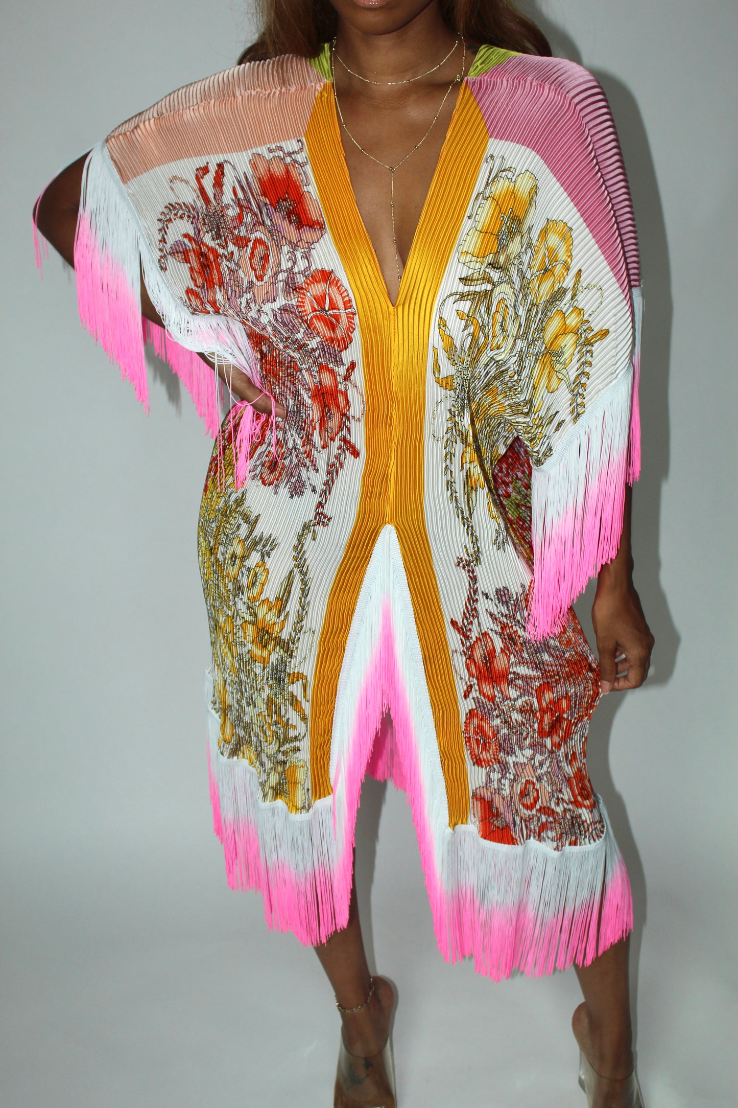 PENTHOUSE MUU MUU WHITE DRESS