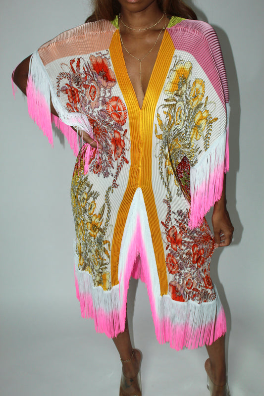 PENTHOUSE MUU MUU WHITE DRESS