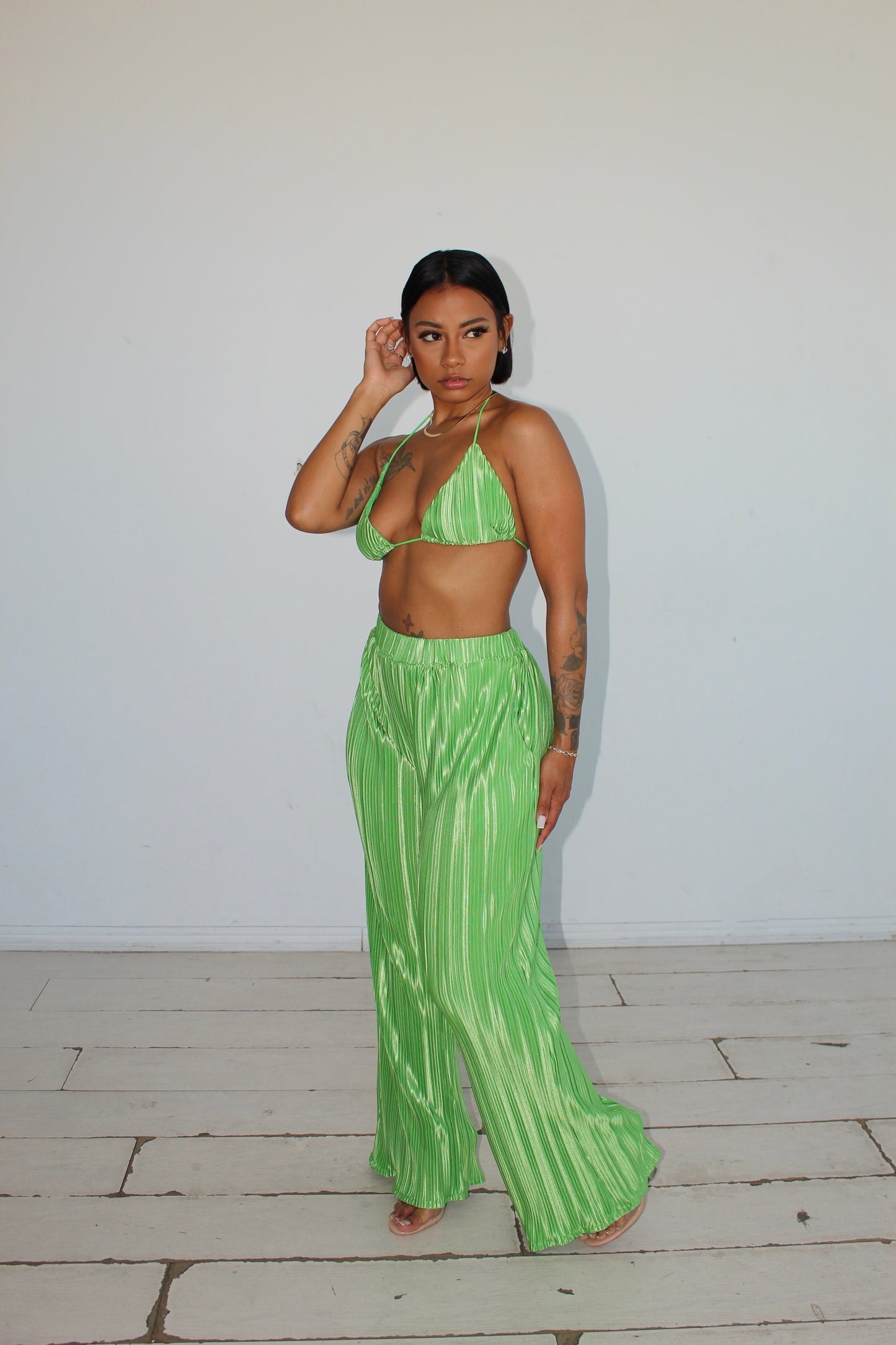 CHAMPAGNE TOAST PANT SET