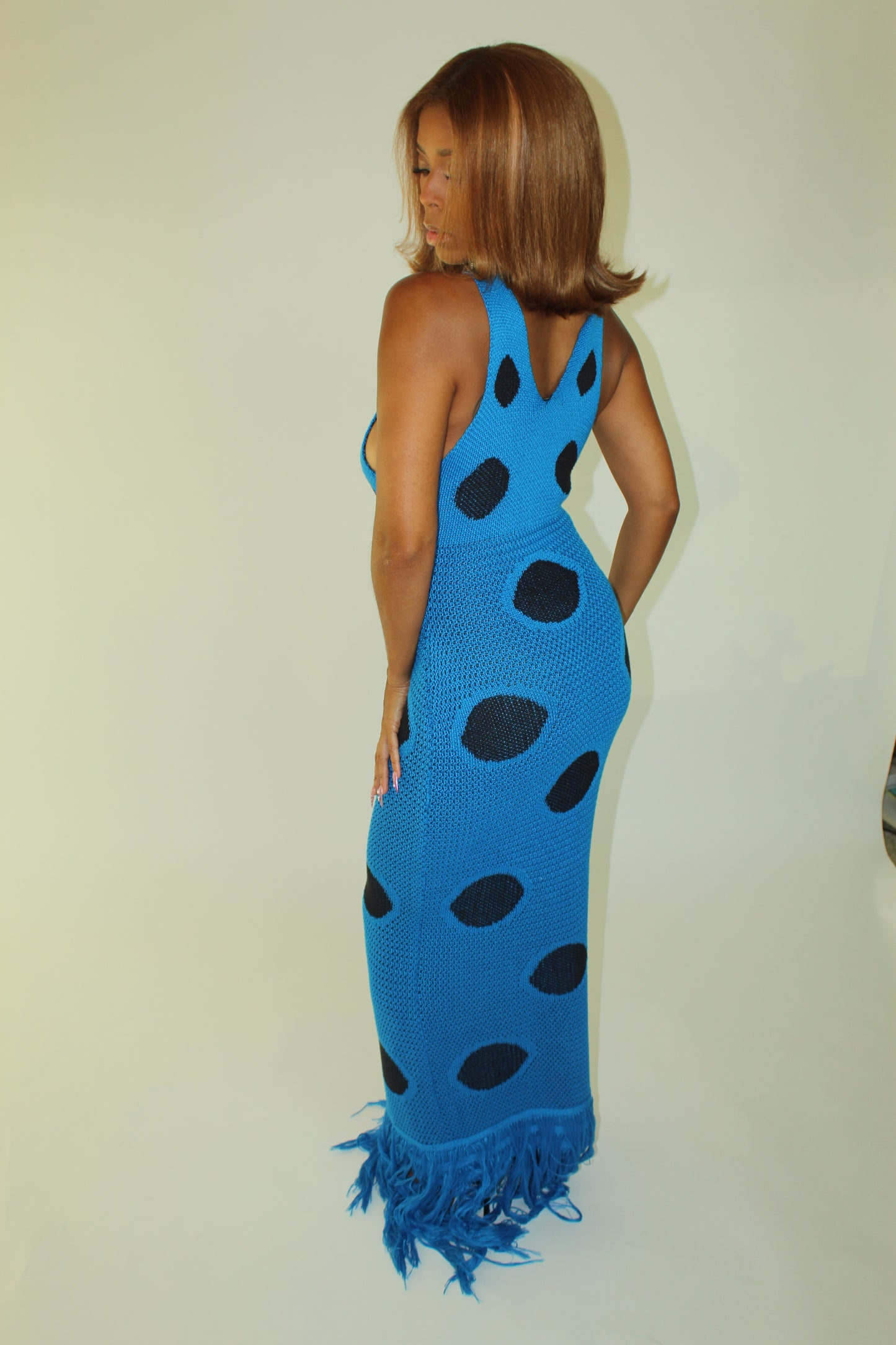 SOLANA BLUE DRESS