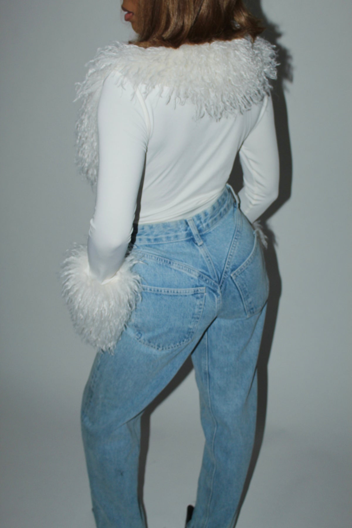 SADI BODYSUIT TOP WHITE