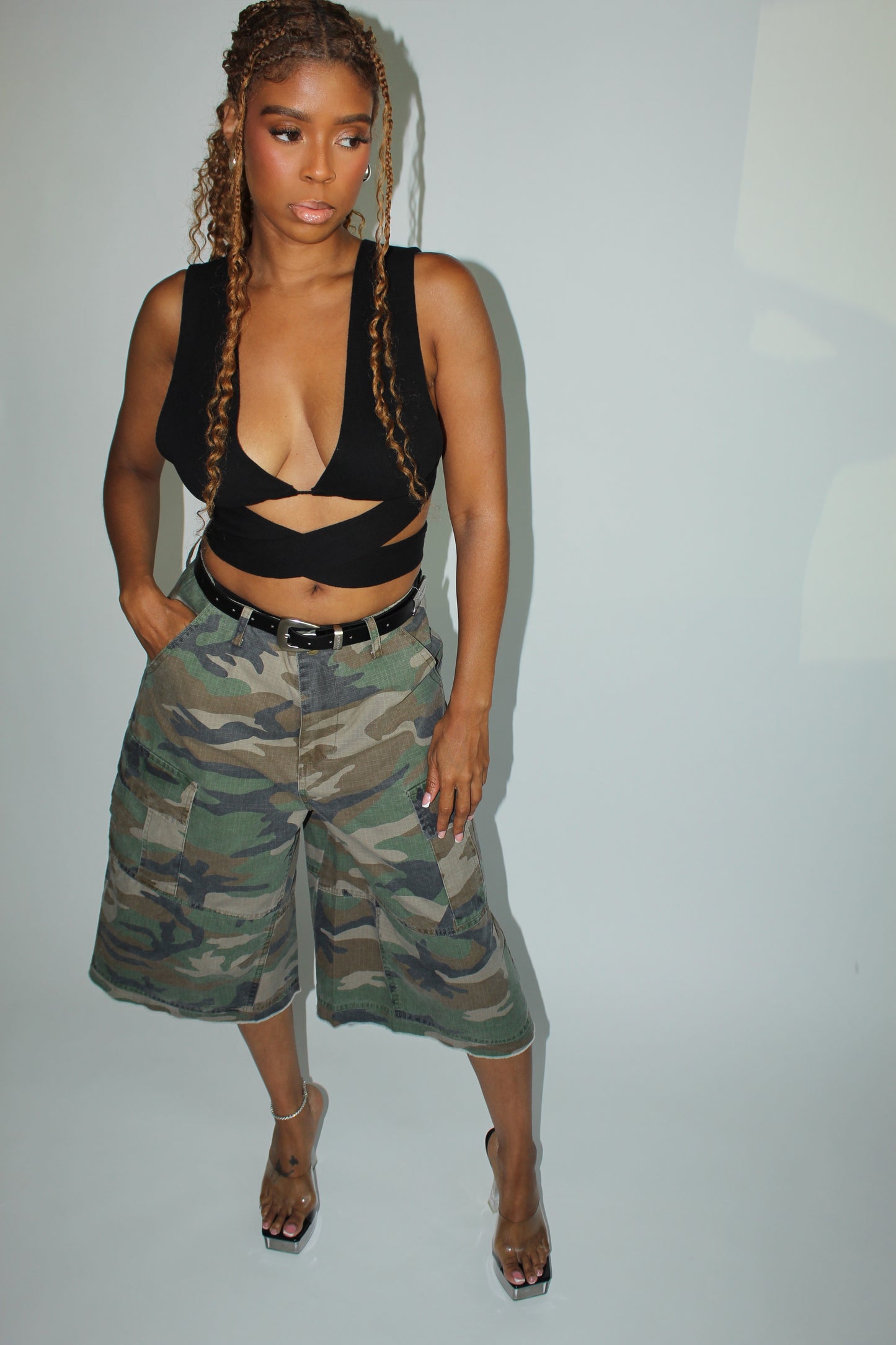 OFF DUTY CAMO SHORTS