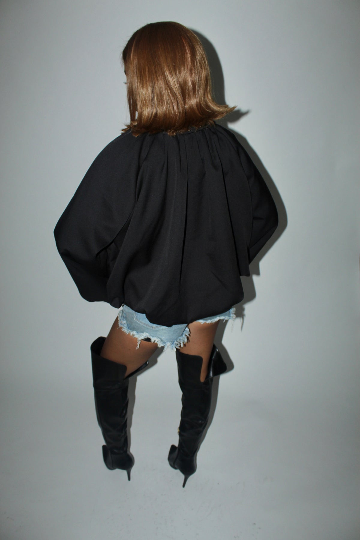 MAISON BOMBER JACKET BLACK