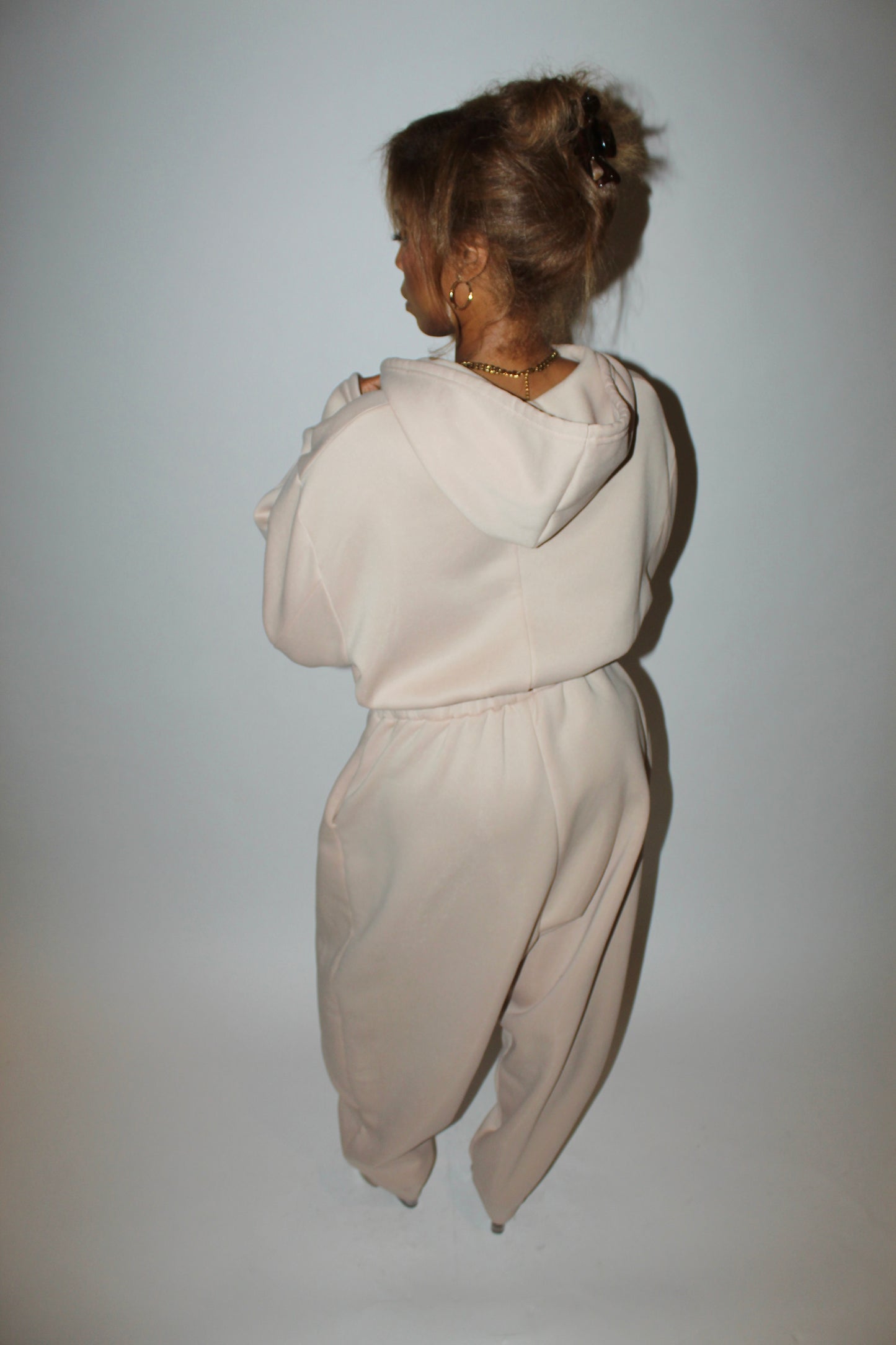 UPTOWN JOGGER SET NUDE