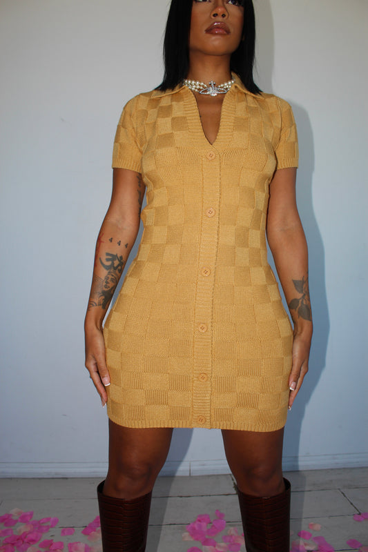 CHECKMATE DRESS