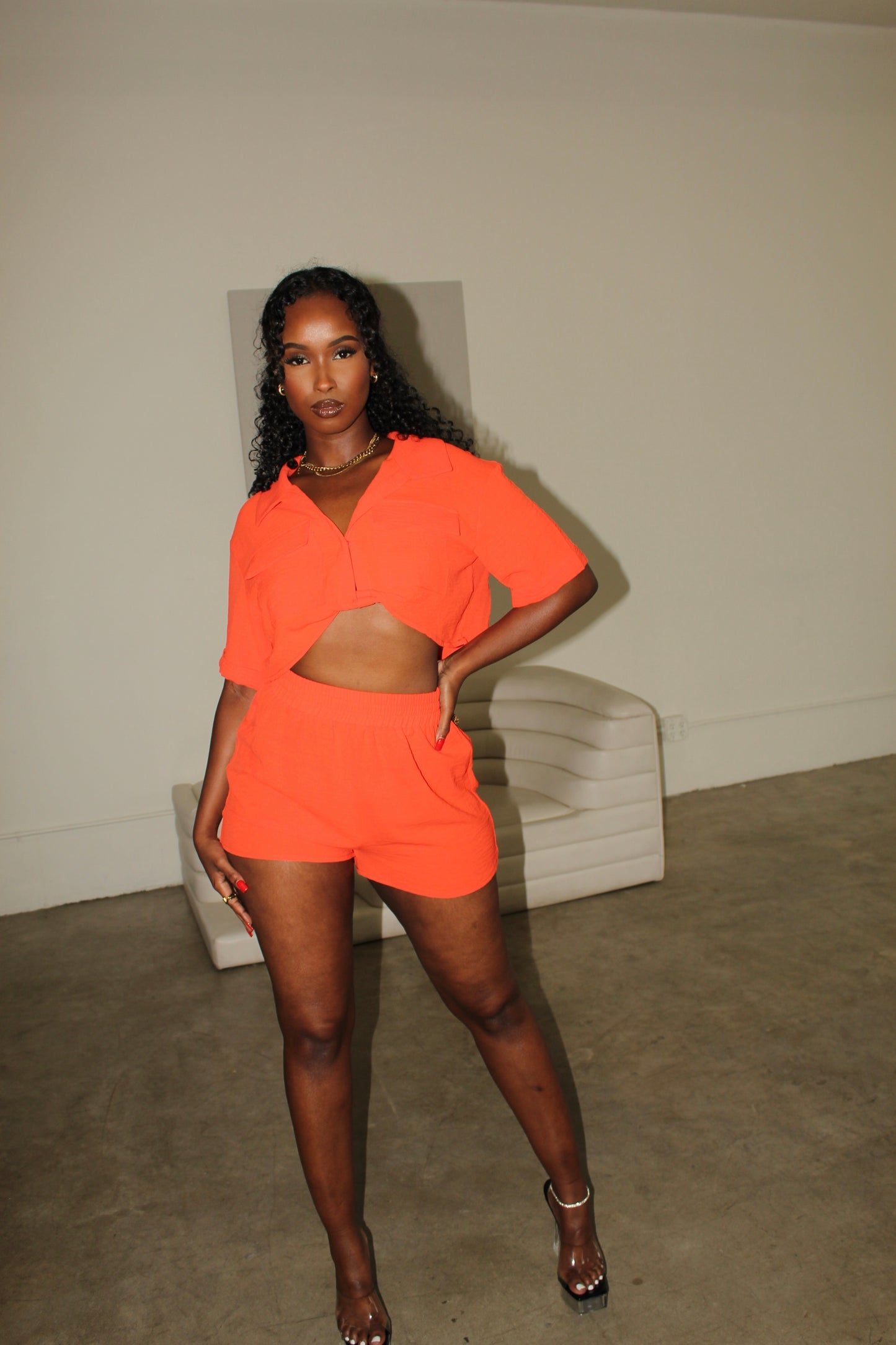 WEEKEND VIBE SHORT SET