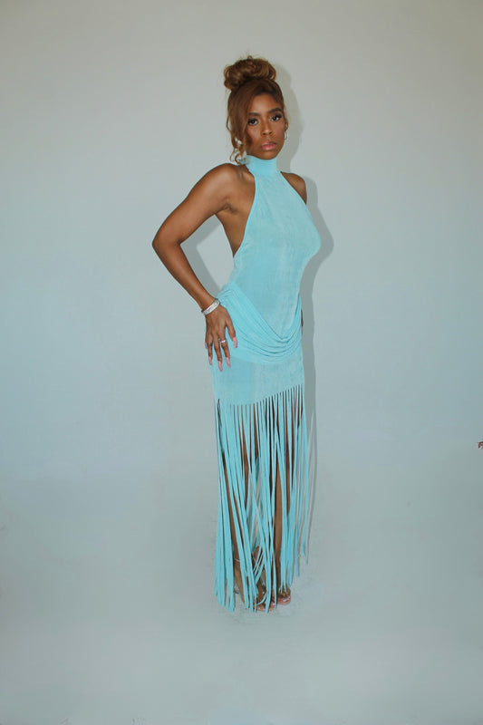 CAPRI BLUE DRESS