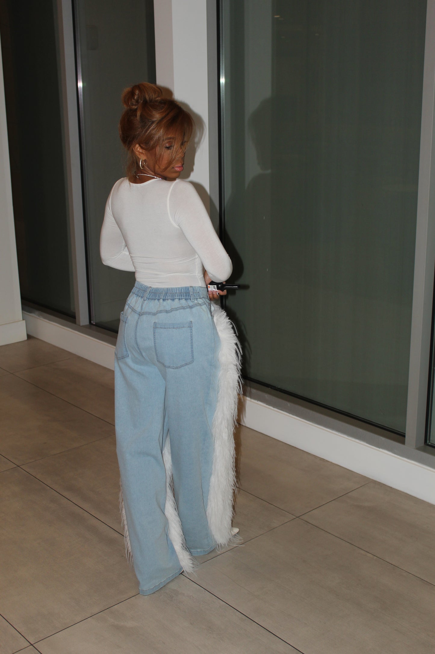 ASPEN FUR JEANS (SHIPS 11 / 20)